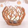 Chân Nến Cây Kinh Dị Halloween - Trang Trí Ma Quái In 3D - Thumbnail 2