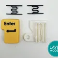 Móc khóa Enter Fidget - Thumbnail 5