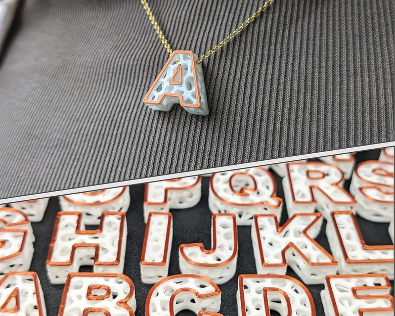 Mặt Dây Chuyền Chữ Cái - Image 1