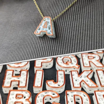 Mặt Dây Chuyền Chữ Cái