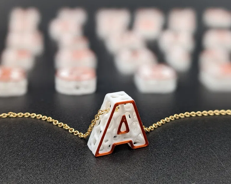 Mặt Dây Chuyền Chữ Cái - Image 2