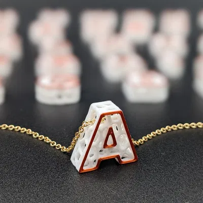Mặt Dây Chuyền Chữ Cái