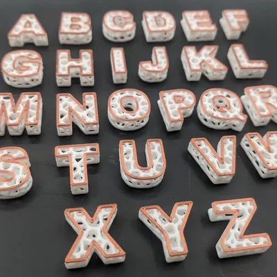 Mặt Dây Chuyền Chữ Cái