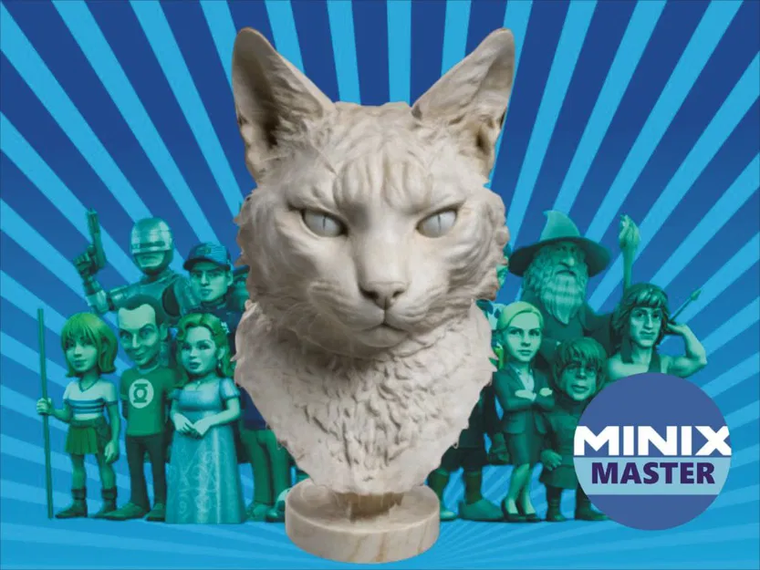 chân dung mèo 3D - Image 1