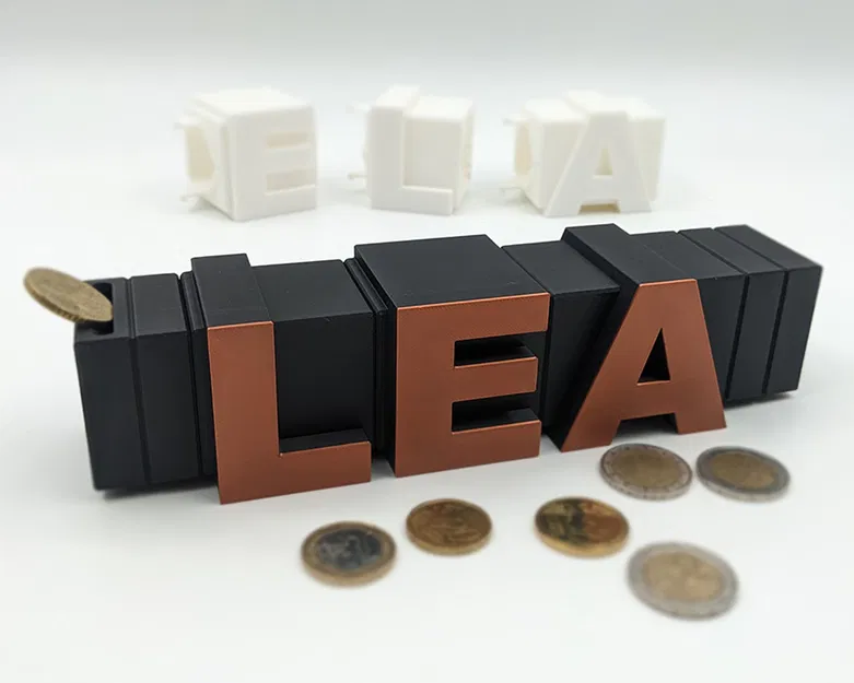 LetterBank: Heo đất cá nhân hóa - Font Tiêu chuẩn - Image 3