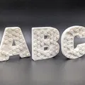 Chữ Cái Tổ Ong Fidget 3D - ABC - Thumbnail 2
