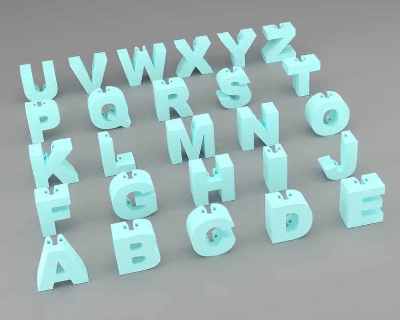 Chữ Cái Hạt Nan Hoa Xe Đạp - Image 3