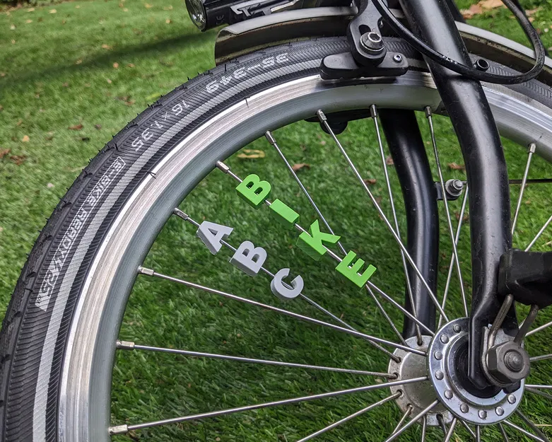 Chữ Cái Hạt Nan Hoa Xe Đạp - Image 4