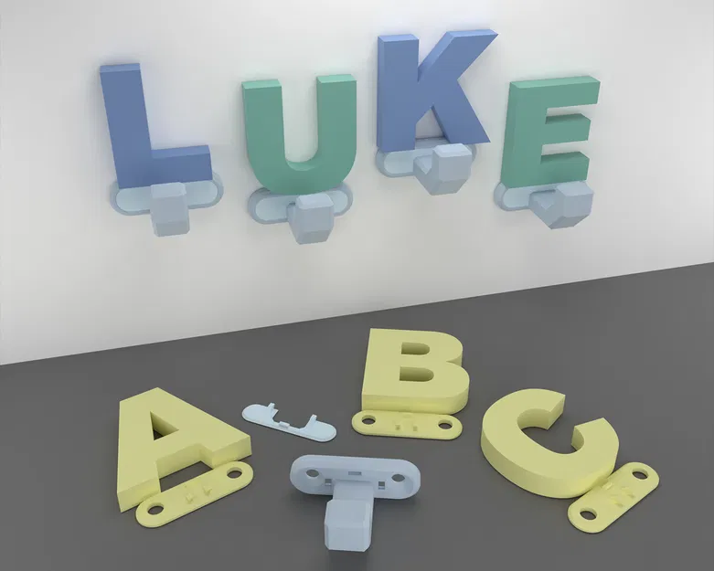 Móc Treo Chữ Cái - Tự Tạo Tên Hoặc Thông Điệp Của Riêng Bạn - Image 2