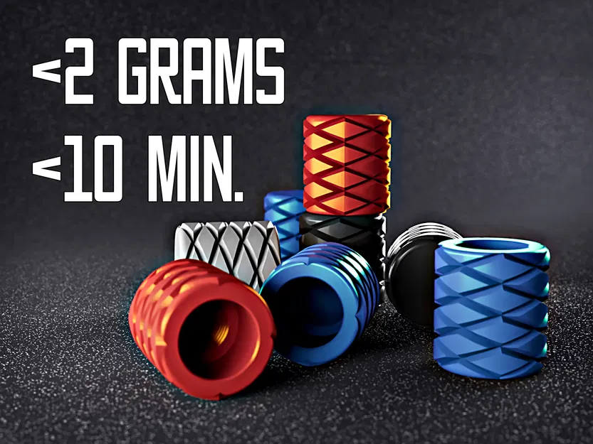 Nắp Van Lốp Xe Có Ren - Image 1