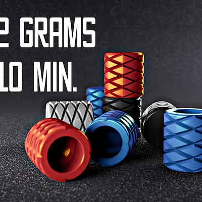 Nắp Van Lốp Xe Có Ren