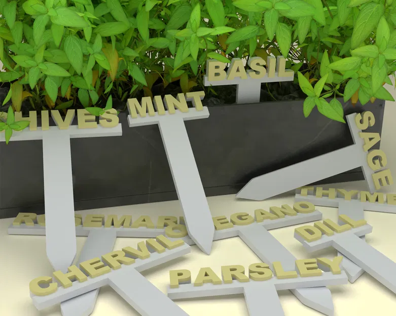 Nhãn Thảo Mộc - Font Chữ Tiêu Chuẩn - Image 1