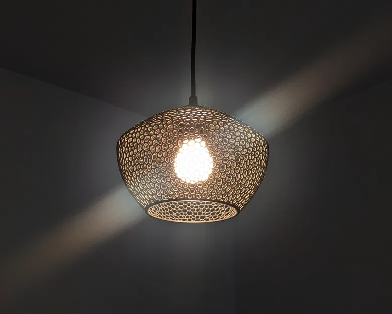 Chụp đèn cấu trúc voronoi - Image 1