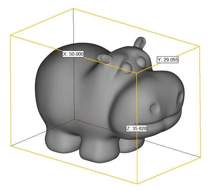 Mô hình hà mã dễ thương - Image 2