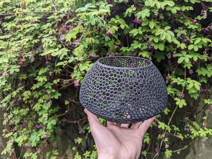 Chụp đèn cấu trúc voronoi - Image 2