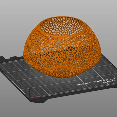 Chụp đèn cấu trúc voronoi