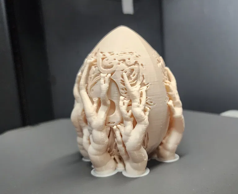 2 Trứng Đầu Lâu Chạm Khắc - Image 5