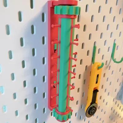 Giá đỡ cuộn chỉ cho bảng IKEA Skadis