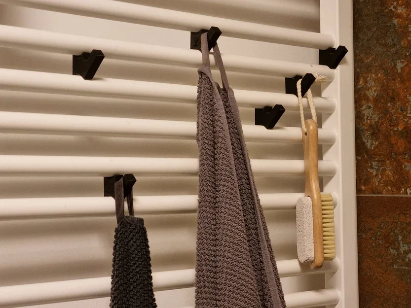 Móc Treo Khăn Gài An Toàn Cho Ống Cục Nóng | Không Cần Ốc Vít! - Image 1