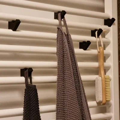 Móc Treo Khăn Gài An Toàn Cho Ống Cục Nóng | Không Cần Ốc Vít!