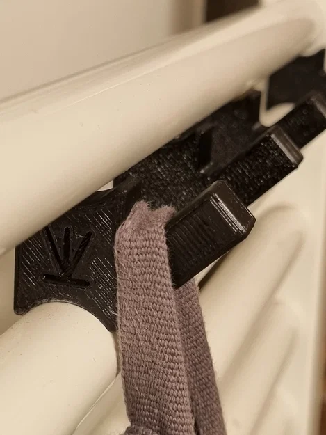 Móc Treo Khăn Gài An Toàn Cho Ống Cục Nóng | Không Cần Ốc Vít! - Image 2