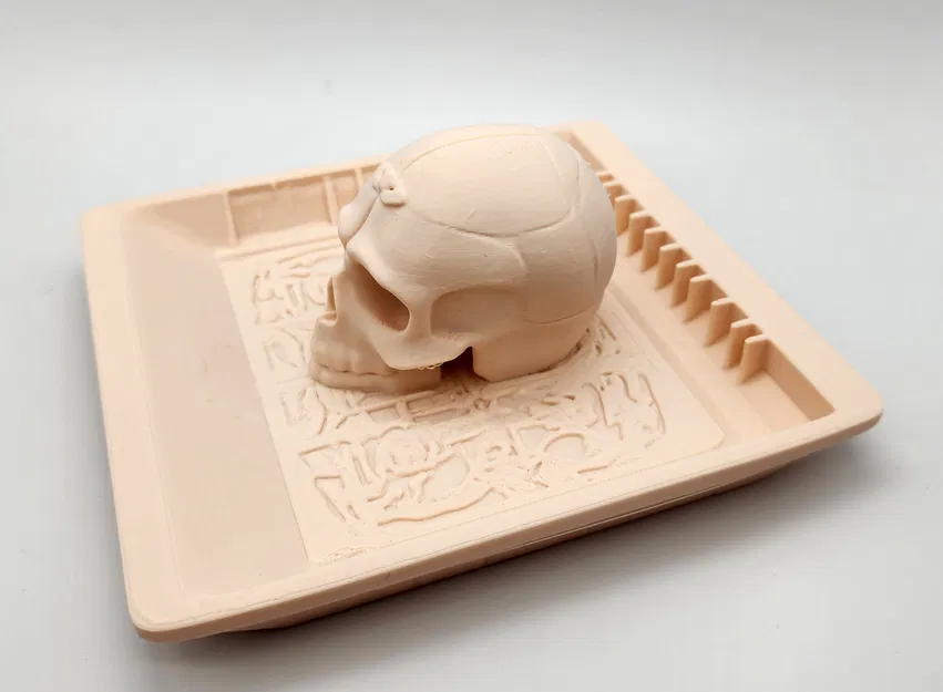 Khay Đựng Đồ Hình Đầu Lâu - Không Cần Hỗ Trợ Tùy Chọn - Image 3