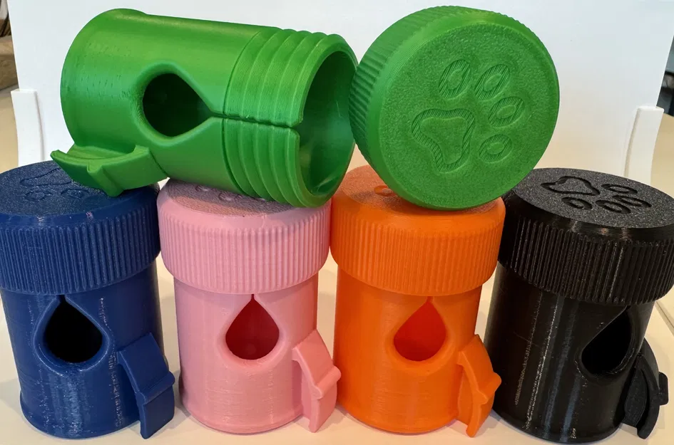 Hộp đựng túi cho chó gắn dây xích Flexi (Bản Remix) - Image 2