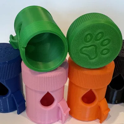 Hộp đựng túi cho chó gắn dây xích Flexi (Bản Remix)