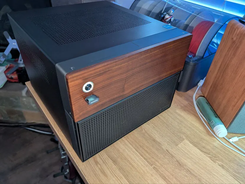 Jonsbo N4 - Bộ Chuyển Đổi Mặt Trước Cho 2 Quạt SLIM - Image 1