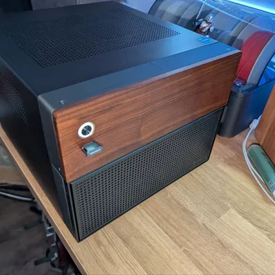 Jonsbo N4 - Bộ Chuyển Đổi Mặt Trước Cho 2 Quạt SLIM