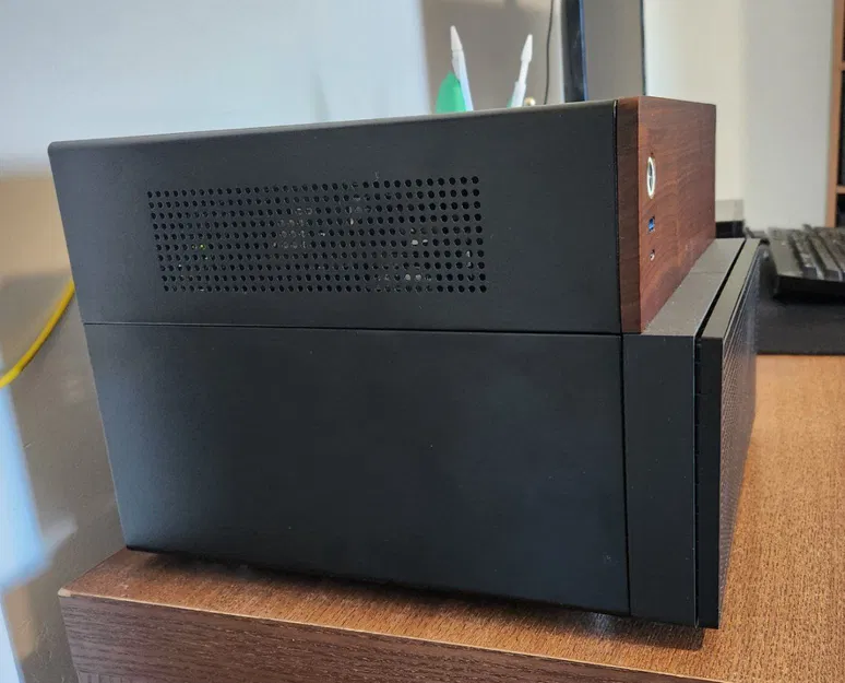 Jonsbo N4 - Bộ Chuyển Đổi Mặt Trước Cho 2 Quạt SLIM - Image 4