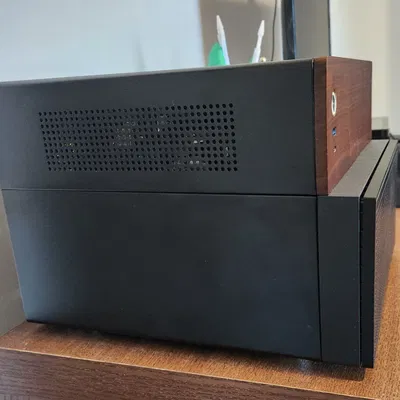 Jonsbo N4 - Bộ Chuyển Đổi Mặt Trước Cho 2 Quạt SLIM