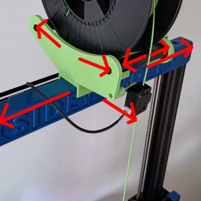 Giá đỡ cuộn dây Sidewinder X2