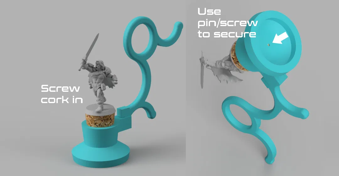 miniVICE X-Series - Dụng cụ giữ mô hình mini dạng module, hệ thống sơn và hobby - Image 7