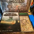 Bộ organizer/hộp đựng cho board game Conan (Monolith) có bọc bài + 2 expansion - Thumbnail 1