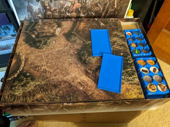 Bộ organizer/hộp đựng cho board game Conan (Monolith) có bọc bài + 2 expansion - Image 3