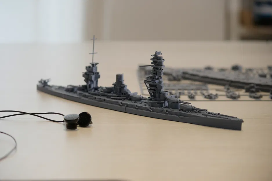 Mô hình Tàu chiến Fuso Tỷ lệ 1:625 & 1:700 - Image 4