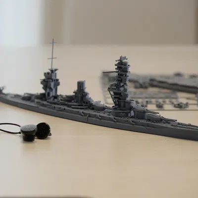 Mô hình Tàu chiến Fuso Tỷ lệ 1:625 & 1:700