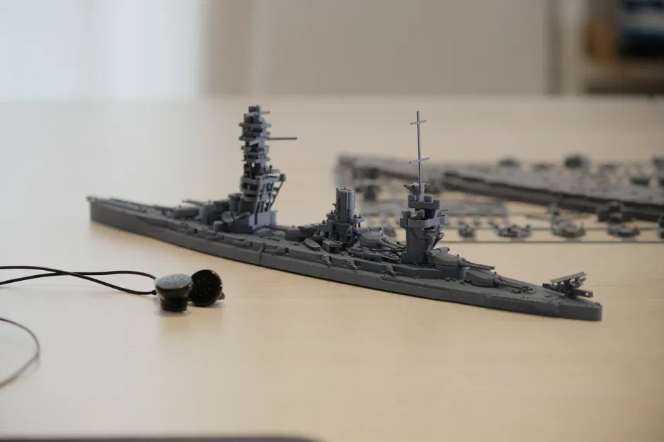 Mô hình Tàu chiến Fuso Tỷ lệ 1:625 & 1:700 - Image 5