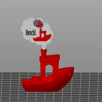 Thuyền Benchy/Benchi Được Chỉnh Sửa