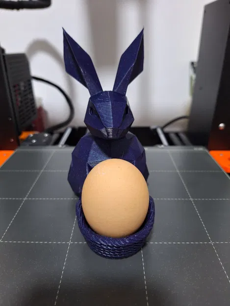 Giỏ đựng trứng Phục Sinh hình thỏ (Không cần support) - Image 2