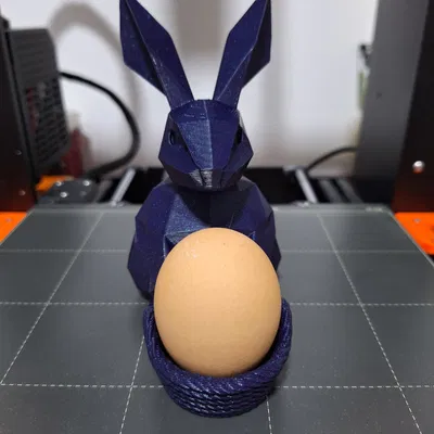 Giỏ đựng trứng Phục Sinh hình thỏ (Không cần support)