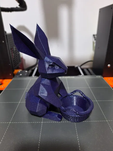 Giỏ đựng trứng Phục Sinh hình thỏ (Không cần support) - Image 5