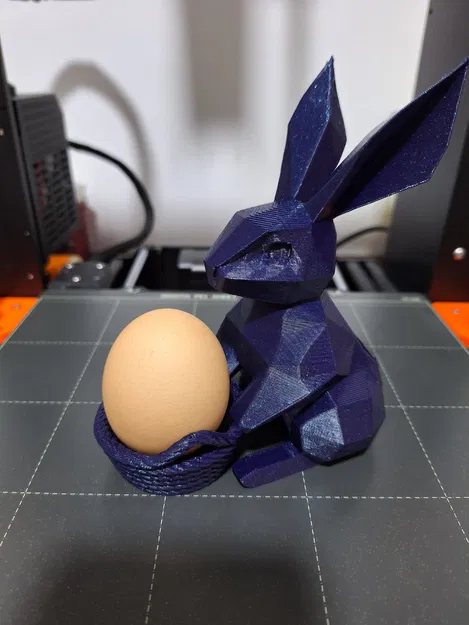 Giỏ đựng trứng Phục Sinh hình thỏ (Không cần support) - Image 6