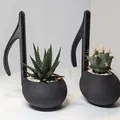 Chậu cây hình nốt nhạc (chậu hoa - ghi chú) - Thumbnail 1