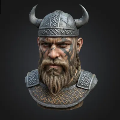 Tượng Bán Thân Viking