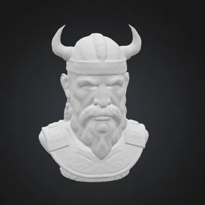 Tượng Bán Thân Viking