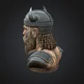 Tượng Bán Thân Viking - Thumbnail 3