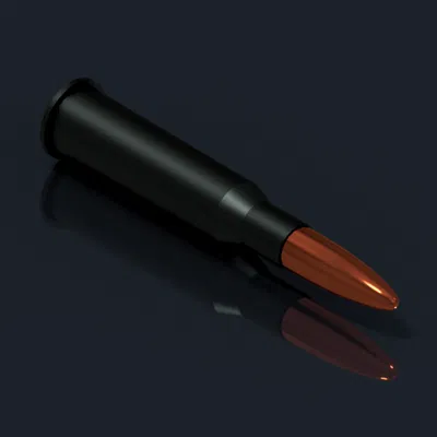 Mô Hình Đạn 7.62mm X 54mm R