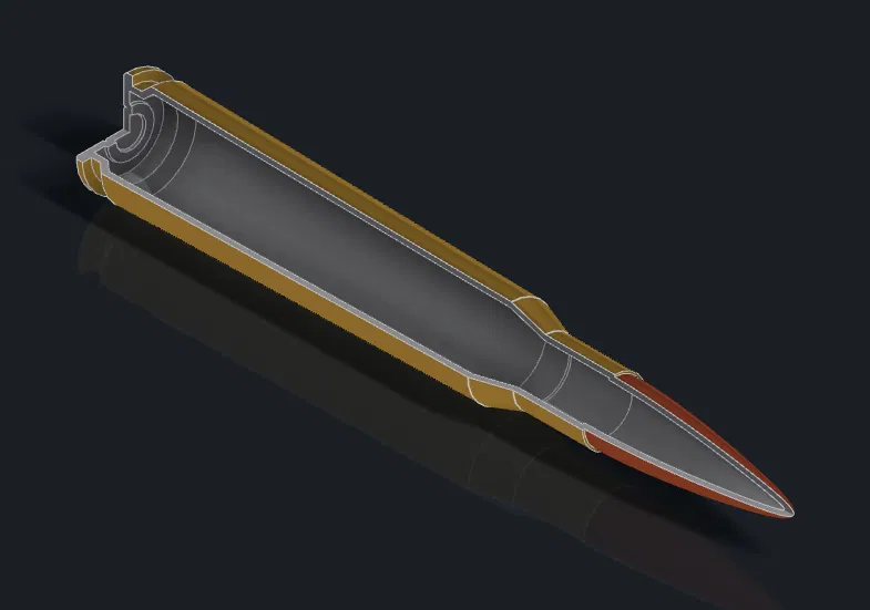 Mô Hình Đạn 7.62mm X 39mm - Image 2